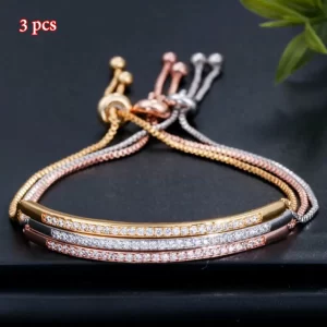 Pulsera Minimalista Oro plara y bronce