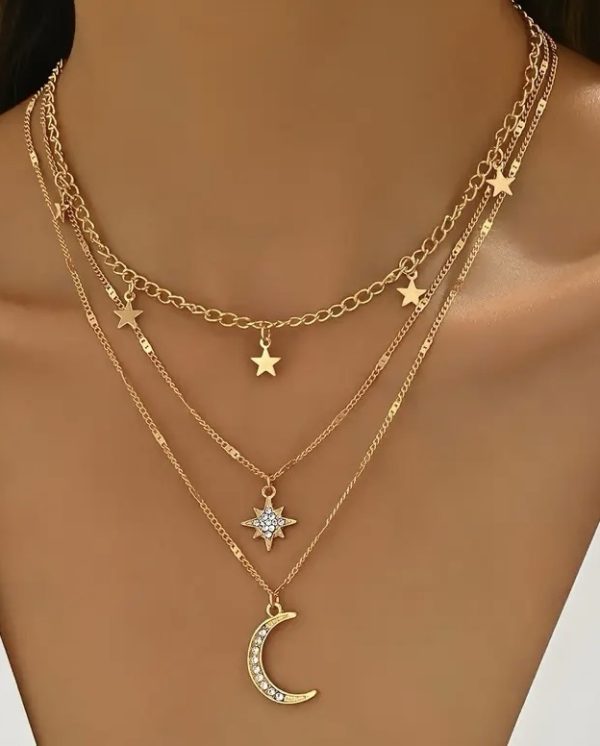 Collar Estrella y Luna