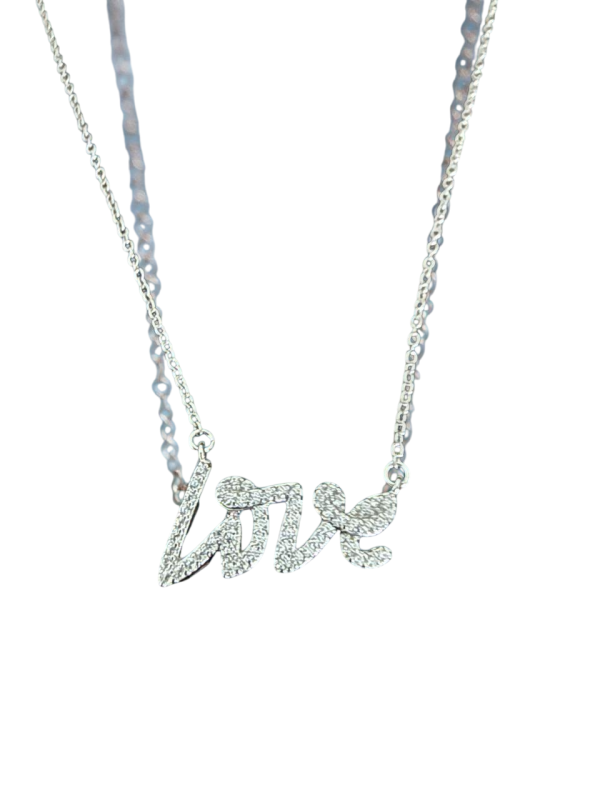 Collar Love Plata